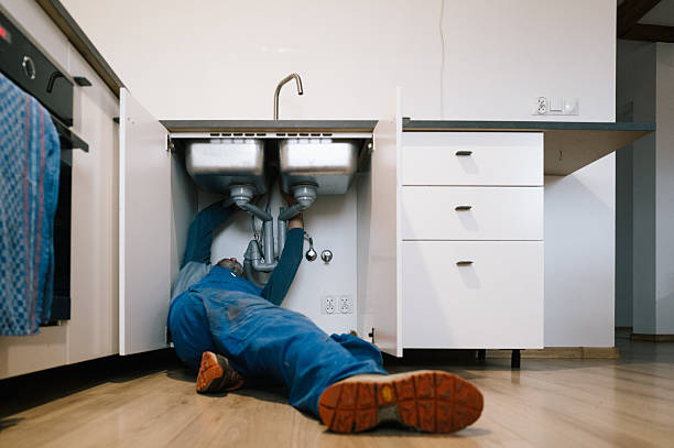 Professional Leak Detection technician working in College Station, TX